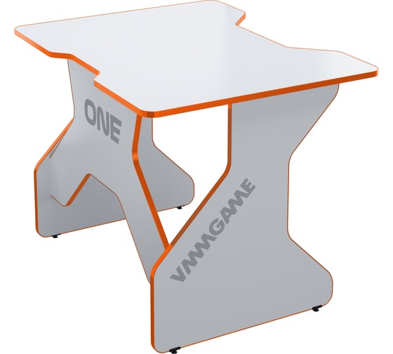 Игровой компьютерный стол VMMGame ONE WHITE 100 ORANGE TL-1-WEOE