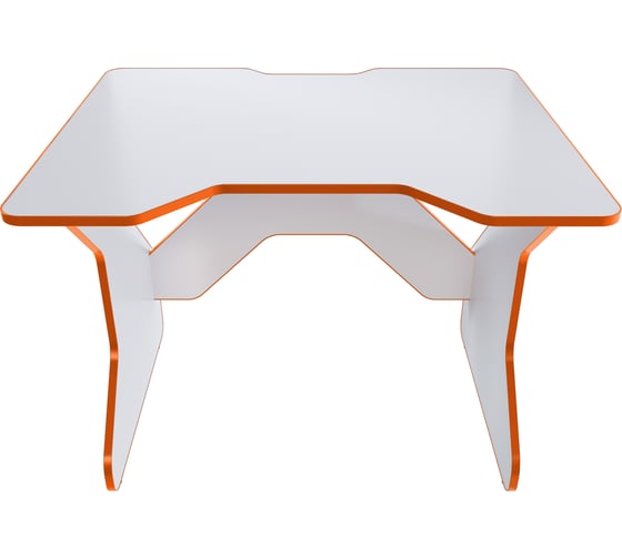 Игровой компьютерный стол VMMGame ONE WHITE 100 ORANGE TL-1-WEOE