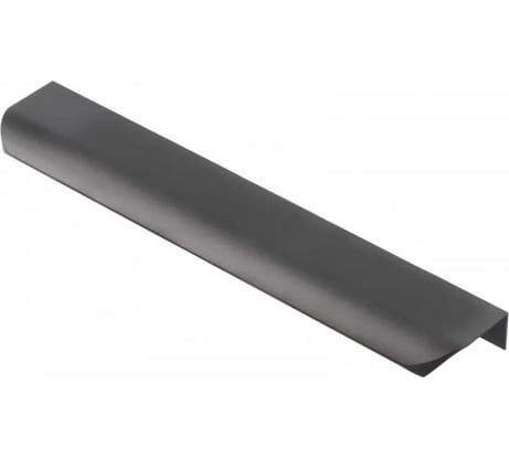 Мебельная ручка GTV алюминиевая, 160/190 мм, черный матовый UA-HEXA-160-20M