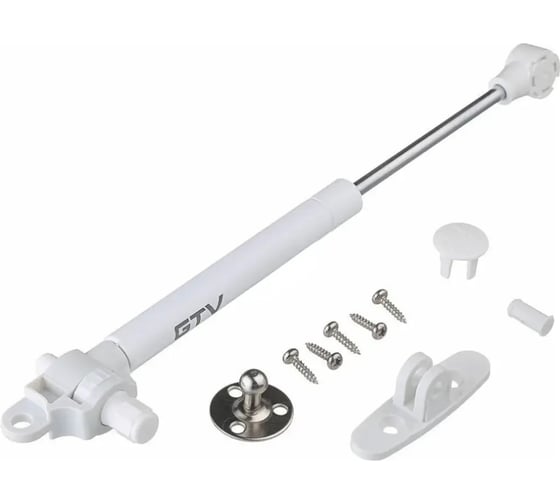 Газовый подъёмник с амортизатором GTV 80N белый PD-GAM080-N10