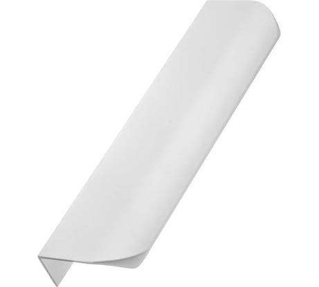 Мебельная ручка GTV алюминиевая, 96/150 мм, белый матовый UA-HEXA-96-10M