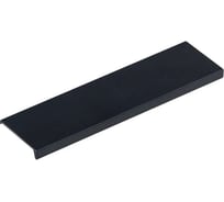 Мебельная ручка GTV алюминиевая, 192/225 мм, черный матовый UA-HEXI192-20M