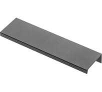 Мебельная ручка GTV алюминиевая, длина 3500 мм, черный матовый UA-HEXI-3500-20M