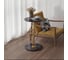 Столик Homium Melody на ножке, черный, 40x40x65 см table06black 2