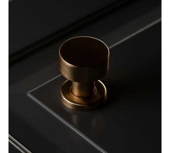Ручка GTV RING, брашированное золото GZ-RING-1-18