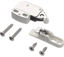 Самооткрывающийся фиксатор с защелкой GTV белый AM-ZAT-A1-10