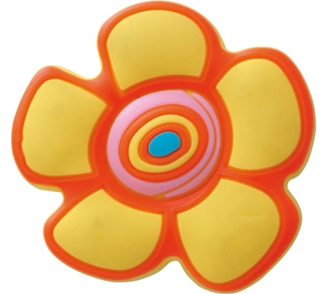 Мебельная ручка GTV UM-KID-C цветок, желтый UM-KID-C-001