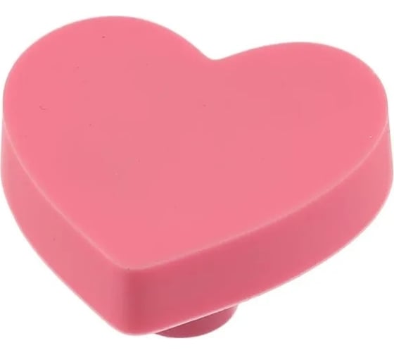 Ручка GTV мебельная UM-HEART сердце, розовый UM-HEART-RZ 1