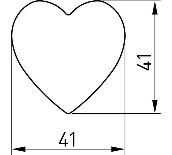 Ручка GTV мебельная UM-HEART сердце, розовый UM-HEART-RZ