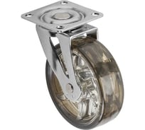 Мебельное колесо GTV КМ-В050-30 коричневое, d-50, нагрузка 30 кг KM-B050MM-30