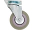 Мебельное колесо GTV GREYROLL, d-75 мм, серое, без стопора KM-GREYROLL-75MM-BH 1