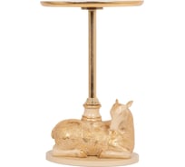 Журнальный декоративный столик BOGACHO лань таори 15778/кремовый