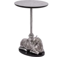 Журнальный декоративный столик BOGACHO лань таори 15778/серебристый