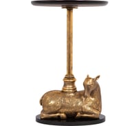 Журнальный декоративный столик BOGACHO лань таори 15778/бронзовый