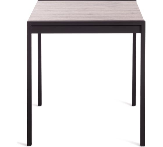 Стол Tetchair Galeon ЛДСП/HPL/металл, 110+45х70x75 см, мрамор белый/черный 19747