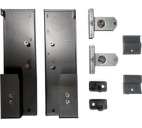 Соединитель фасада GTV для Модерн Бокс PRO, внутренний, для среднего ящика H-135 мм, антрацит PB-MBPRO-WEWMOCB