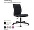Офисное кресло Ridberg rg 330 черный, велюр 1211597 5