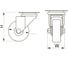 Мебельное колесо GTV GREYROLL d-50 мм, серое, без стопора KM-GREYROLL-50MM-BH 2