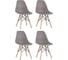 Стул Ridberg dsw eames серый, 4 шт. 1208970 8
