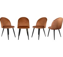 Стул Ridberg лори велюр, роузвуд, 4 шт. 1211178