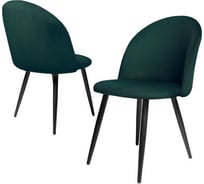 Стул Ridberg лори велюр, зеленый, 2 шт. 1209099