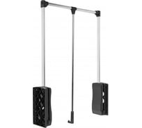 Пантограф GTV алюминиевый, 83/115, черный PG-AL8311520