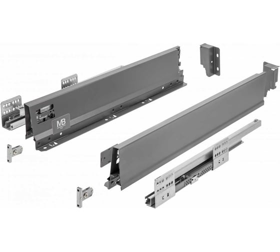 Ящик GTV MODERN BOX PRO l-400 низкий h84, антрацит PB-MBPRO-KPL400A