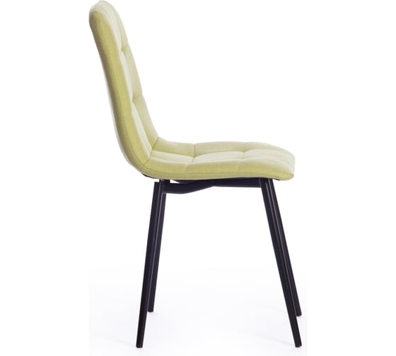 Стул Tetchair Chilly max / 1 шт. в упаковке ткань/металл, 45x54x90 см , фисташковый 64/черный 18291