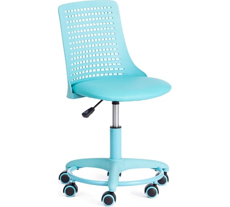 Детское кресло Tetchair Kiddy кож/зам, бирюзовый 20516