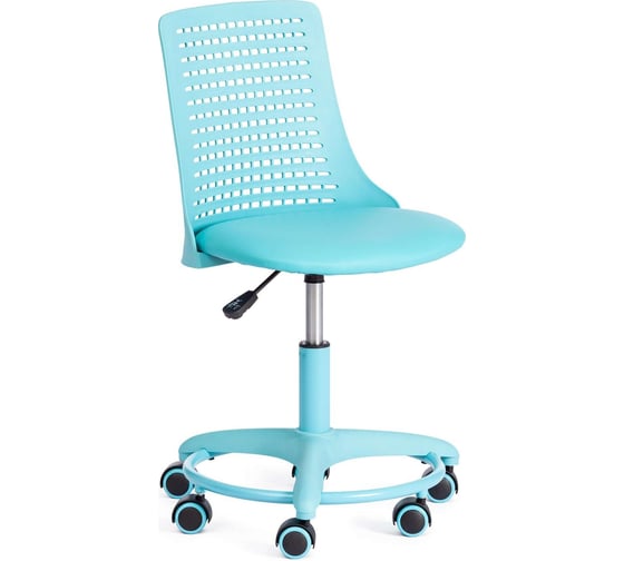 Детское кресло Tetchair Kiddy кож/зам, бирюзовый 20516 1