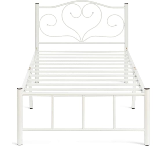 Кровать Tetchair Malva (mod. 9303) металл, 90x200 см (single bed), white (белый) 19886