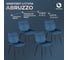 Стул Tetchair комплект 4 шт Abruzzo ( mod. 8060 ) металл/вельвет, 52x63x85 см, синий (hlr 63)/черный 19235 2