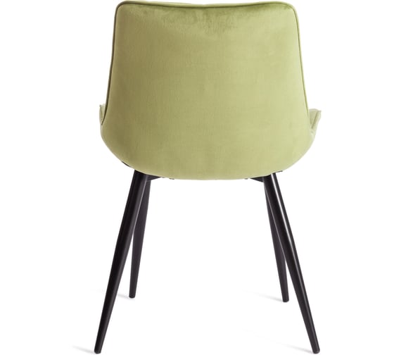 Стул Tetchair Abruzzo ( mod. 8060 ) / 1 шт. в упаковке металл/вельвет, 52x63x85 см, зеленый (hlr 54)/черный 19599