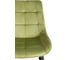 Стул Tetchair Abruzzo ( mod. 8060 ) / 1 шт. в упаковке металл/вельвет, 52x63x85 см, зеленый (hlr 54)/черный 19599 14