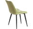 Стул Tetchair Abruzzo ( mod. 8060 ) / 1 шт. в упаковке металл/вельвет, 52x63x85 см, зеленый (hlr 54)/черный 19599 3