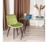 Стул Tetchair Abruzzo ( mod. 8060 ) / 1 шт. в упаковке металл/вельвет, 52x63x85 см, зеленый (hlr 54)/черный 19599 9