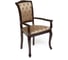 Кресло Tetchair Geneva (gn-ac ) / 1 шт. в упаковке дерево гевея, 60x54x96см, tobacco, ткань золотистые цветы (sk-gf) 19441 1