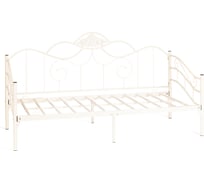 Кровать Tetchair Federica (mod. at-881) дерево гевея/металл, 90x200 см (day bed), белый (butter white) 20108