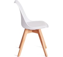 Стул Tetchair Tulip (mod. 73-1) / 1 шт. в упаковке дерево/пластик/экокожа, 47,5x55x80 см, белый 20220