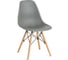 Стул Tetchair Cindy (eames) (mod. 001) / 1 шт. в упаковке дерево бук/металл/сиденье пластик, 51x46x82.5см, серый/grey 14217 1
