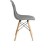 Стул Tetchair Cindy (eames) (mod. 001) / 1 шт. в упаковке дерево бук/металл/сиденье пластик, 51x46x82.5см, серый/grey 14217 7