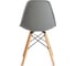 Стул Tetchair Cindy (eames) (mod. 001) / 1 шт. в упаковке дерево бук/металл/сиденье пластик, 51x46x82.5см, серый/grey 14217 9