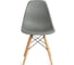 Стул Tetchair Cindy (eames) (mod. 001) / 1 шт. в упаковке дерево бук/металл/сиденье пластик, 51x46x82.5см, серый/grey 14217 10