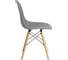 Стул Tetchair Cindy (eames) (mod. 001) / 1 шт. в упаковке дерево бук/металл/сиденье пластик, 51x46x82.5см, серый/grey 14217 2