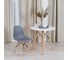 Стул Tetchair Cindy (eames) (mod. 001) / 1 шт. в упаковке дерево бук/металл/сиденье пластик, 51x46x82.5см, серый/grey 14217 6