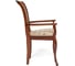 Кресло Tetchair Geneva (gn-ac ) / 1 шт. в упаковке дерево гевея, 60x54x96см, maf brown, ткань золотистые цветы (sk-gf) 19440 3