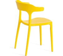 Стул Tetchair комплект 4 шт Ton (mod. pc33) пластик, 49x52x74 см, yellow (желтый) 11 20226