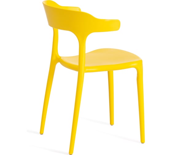 Стул Tetchair комплект 4 шт Ton (mod. pc33) пластик, 49x52x74 см, yellow (желтый) 11 20226