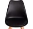 Стул Tetchair комплект 4 шт Tulip (mod. 73-1) дерево/пластик/экокожа, 47,5x55x80 см, черный 20187 7