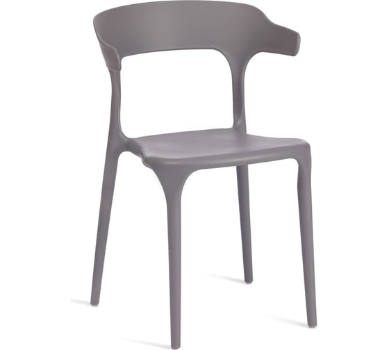 Стул Tetchair Ton (mod. pc33) / 1 шт. в упаковке пластик, 49x52x74 см, dark-grey (тёмно-cерый) 15537 20579 1